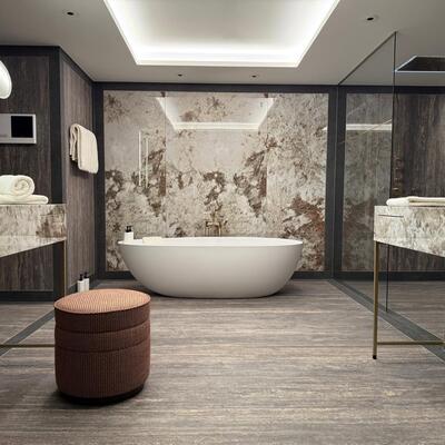 Präsidentensuite Badezimmer