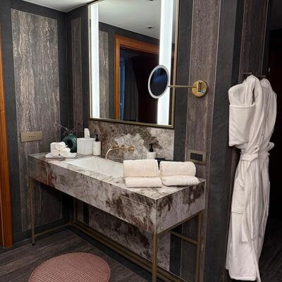 Präsidentensuite Badezimmer